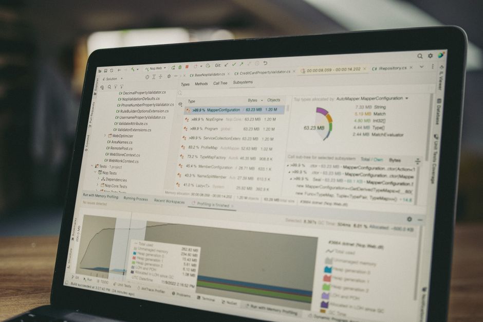 screenshot of the new digital learning platform